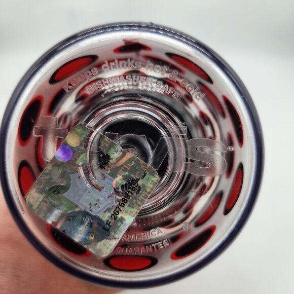 Atlanta Falcons Tervis Tumbler with Lid Large 24 oz Polka Dot Insulated NFL - Picture 6 of 7